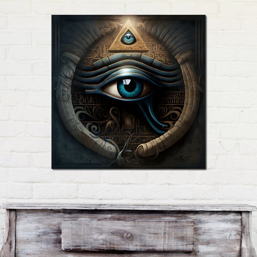 Eye Of Horus Canvas Wall Art