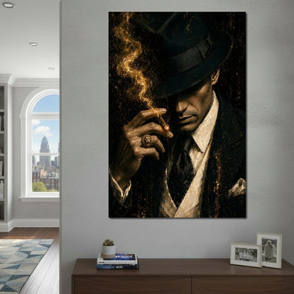Legacy of the Gilded Shadow Canvas Wall Art