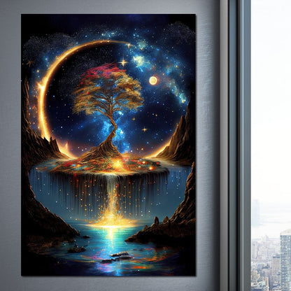 Mythical Tree Canvas Wall Art
