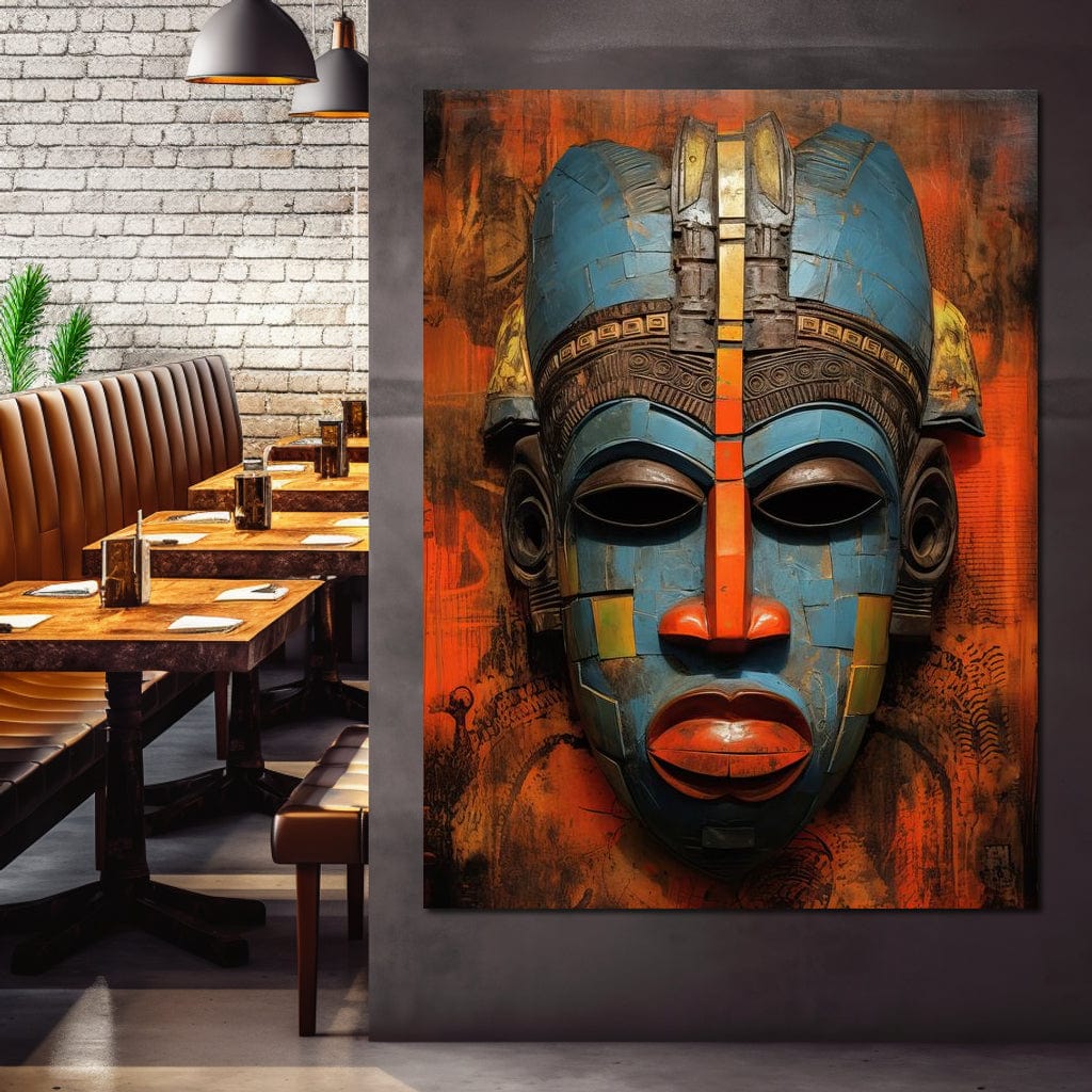Gaze of the Ancestors Canvas Wall Art