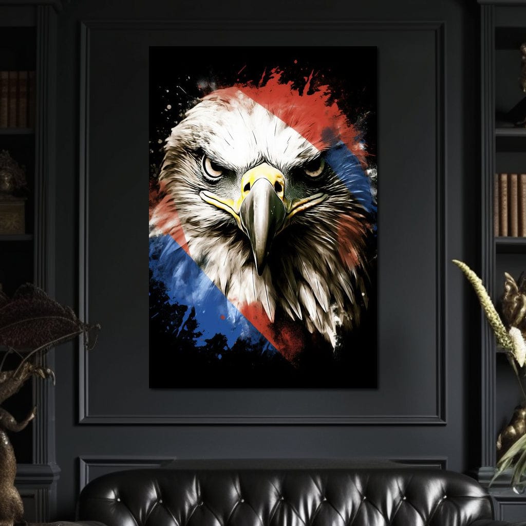 Eagle Eye of the Philippines Canvas Wall Art