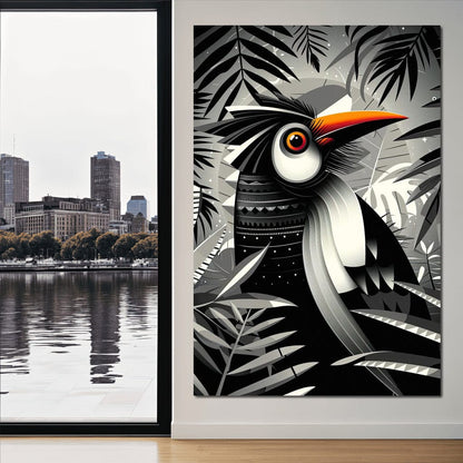 Tropical Trance Toucan Canvas Wall Art