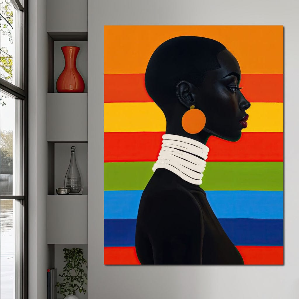 Wrapped in Pride Canvas Wall Art