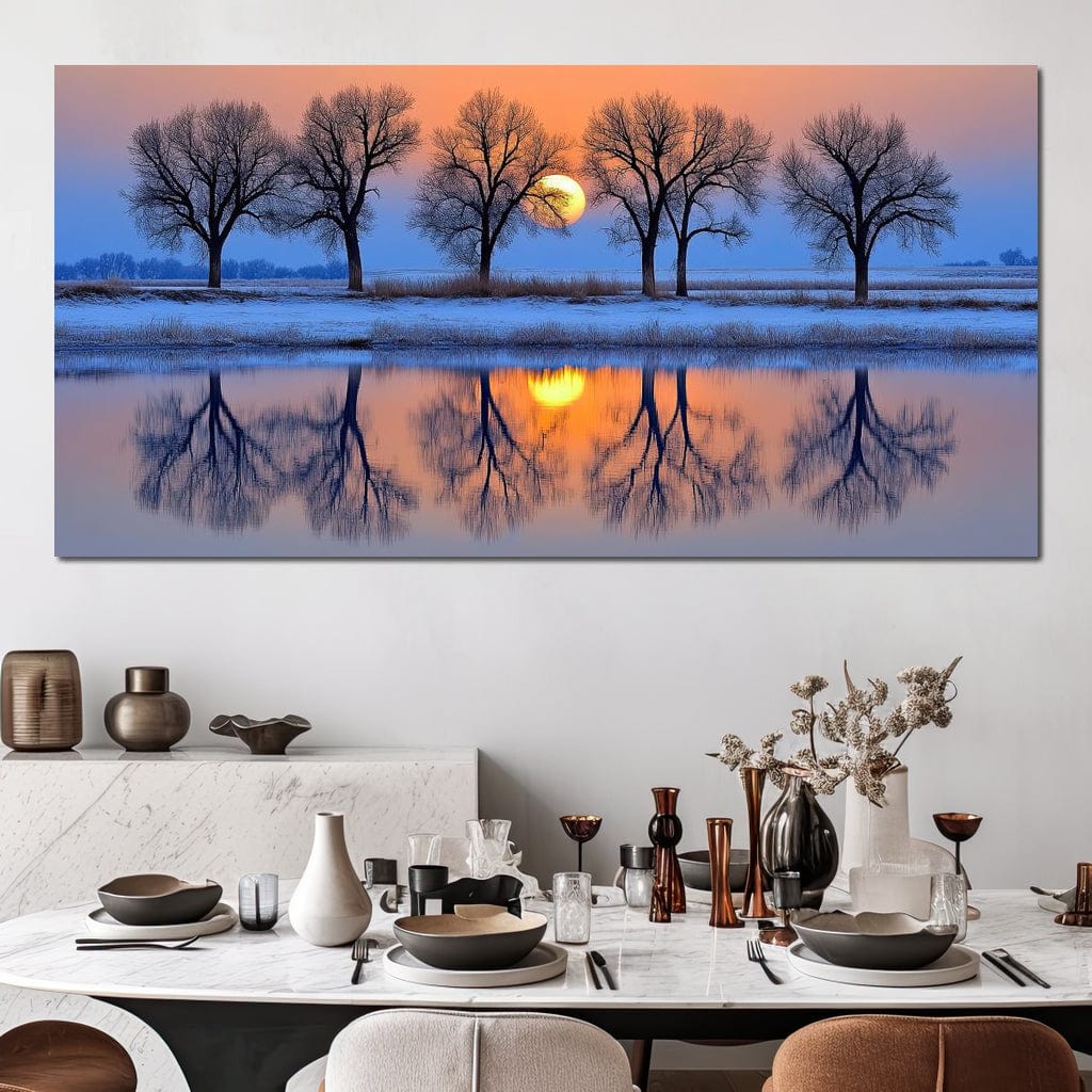Equinox Reflections Canvas Wall Art