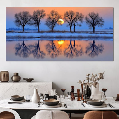 Equinox Reflections Canvas Wall Art
