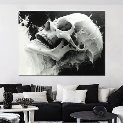 Momento Mori Canvas Wall Art
