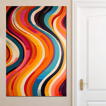 Vibrant Waves of Harmony Canvas Wall Art
