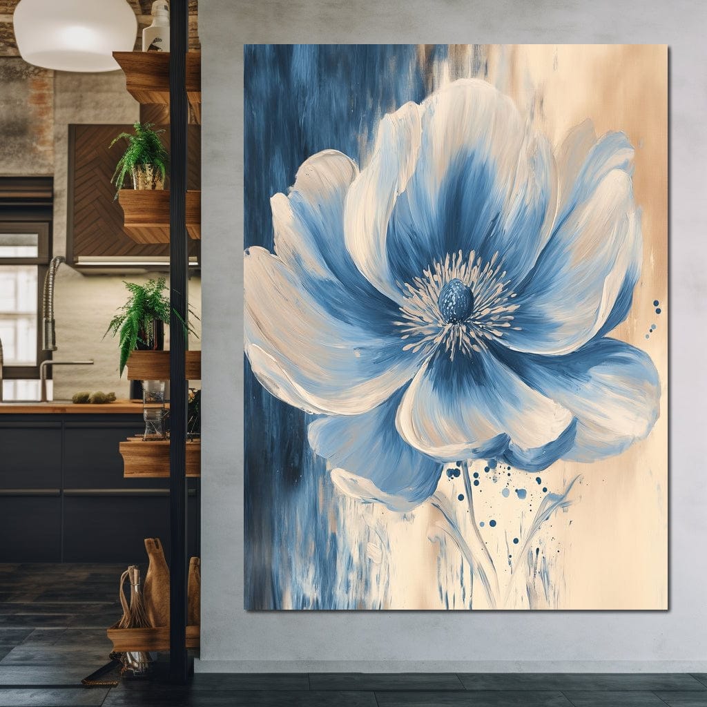 Flowering Tranquil Petals Canvas Wall Art