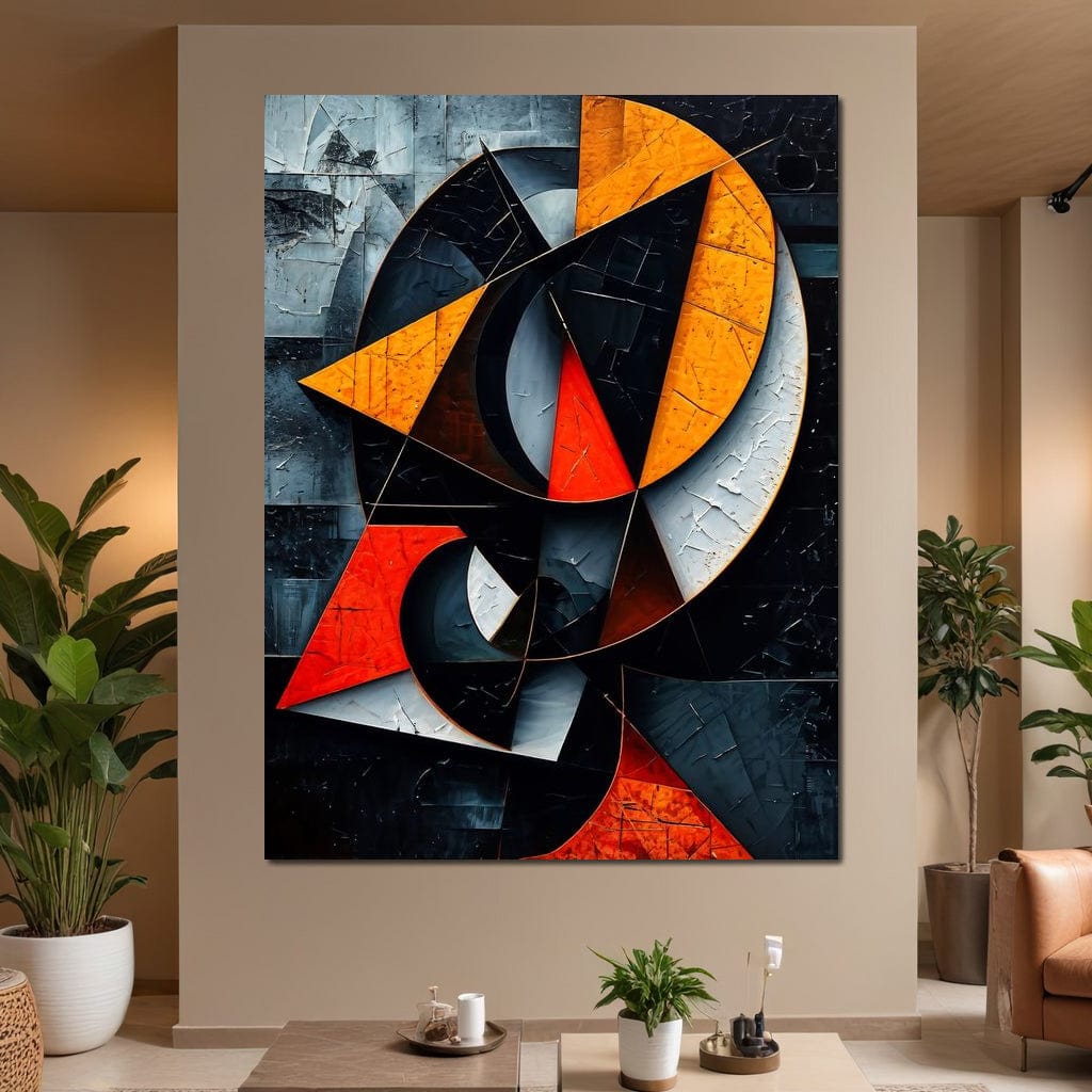 Colorful Modern Art 046 Canvas Wall Art