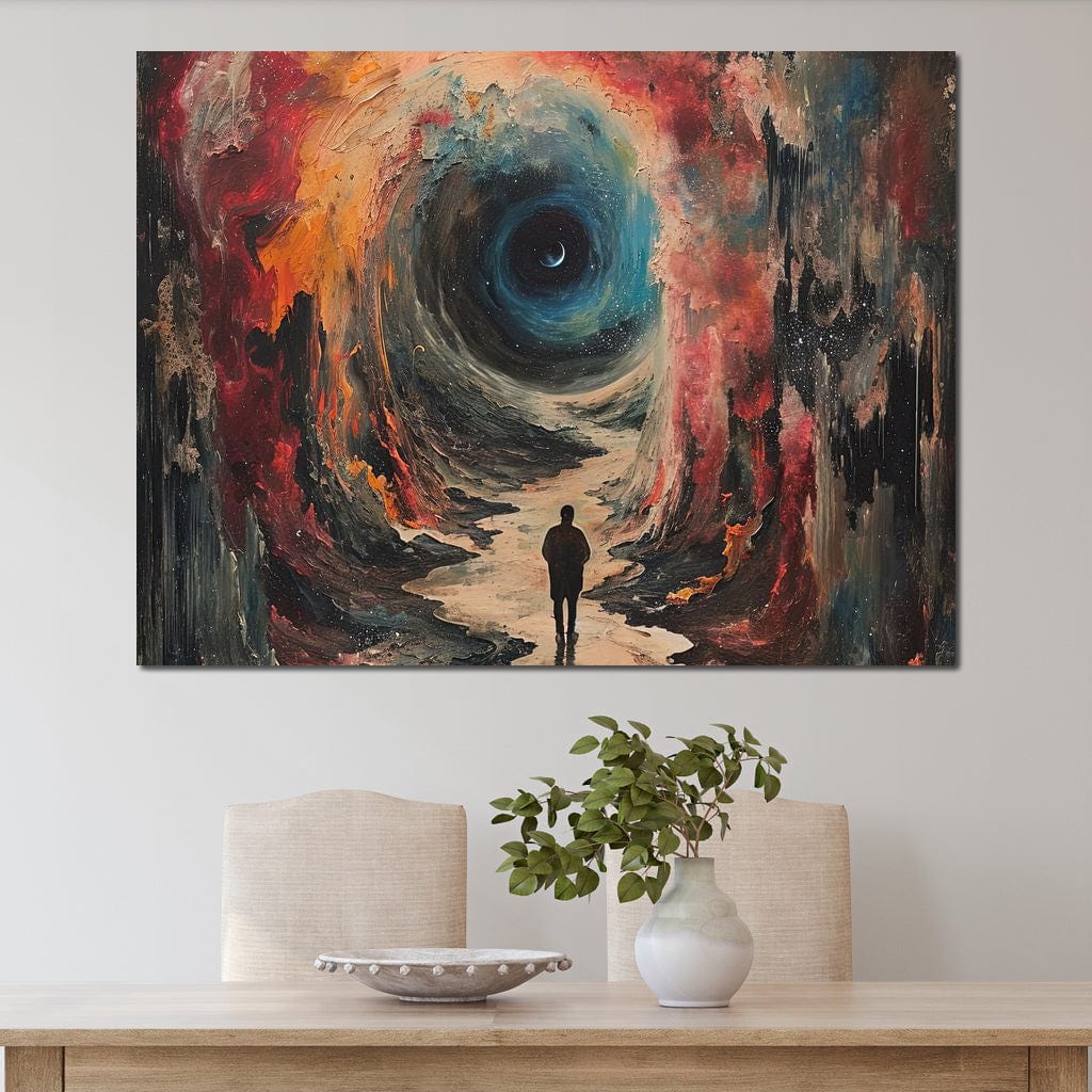 Voyage into the Abyss Canvas Wall Art