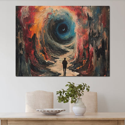 Voyage into the Abyss Canvas Wall Art