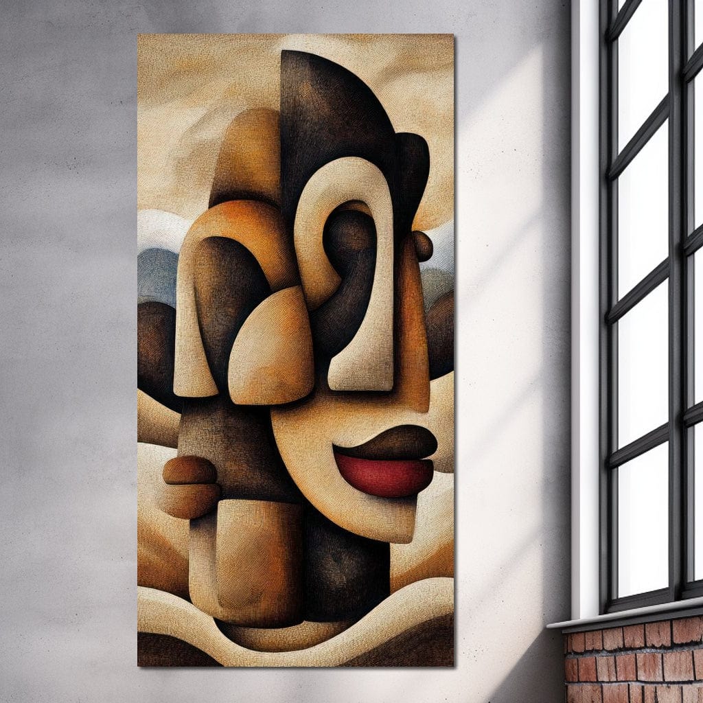 Faces of the Earth Canvas Wall Art