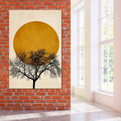 Wintermorgen Canvas Wall Art