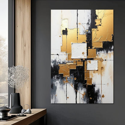 Fragments of Light Canvas Wall Art