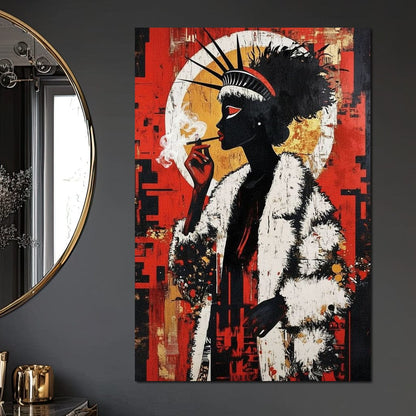 Liberty Lady Canvas Wall Art