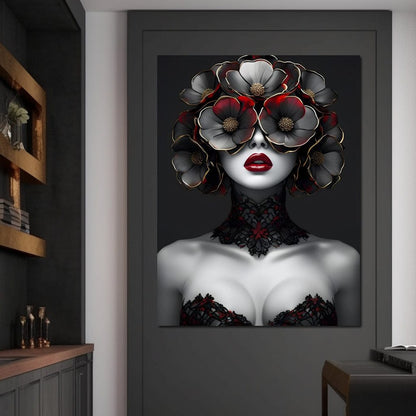 Female Portrait 280 Canvas Wall Art