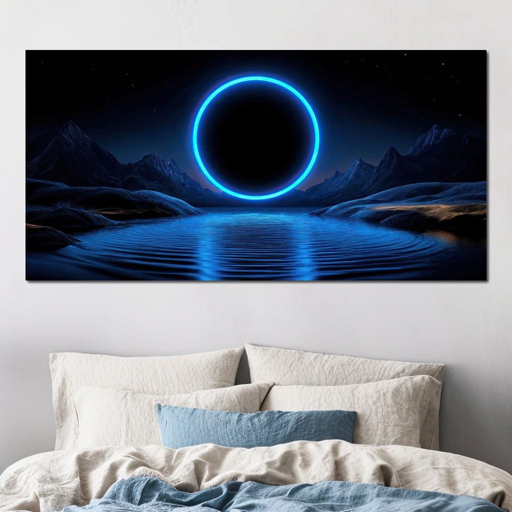 The Halo of Infinity Canvas Wall Art