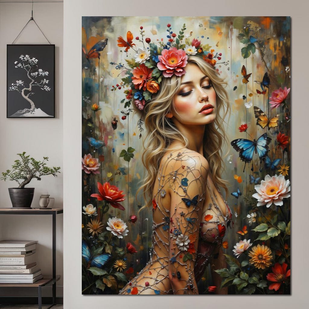 Female Portrait 335 Canvas Wall Art
