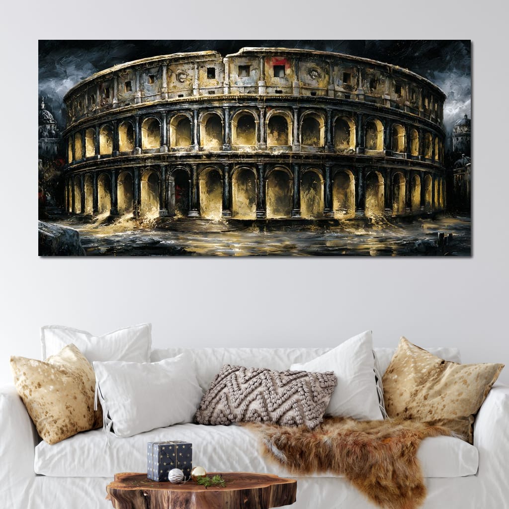 Echoes of an Ancient Empire Canvas Wall Art