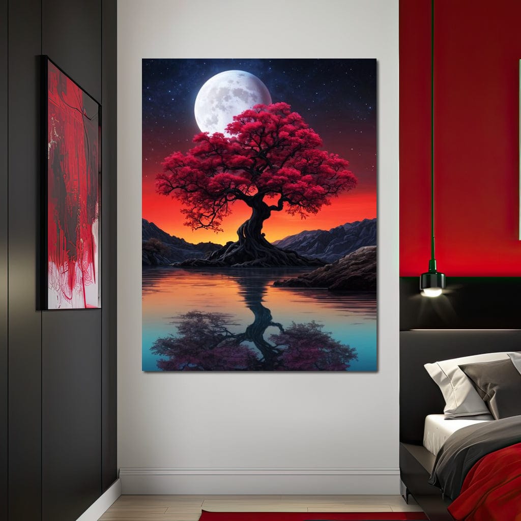 A Magical Evening Canvas Wall Art
