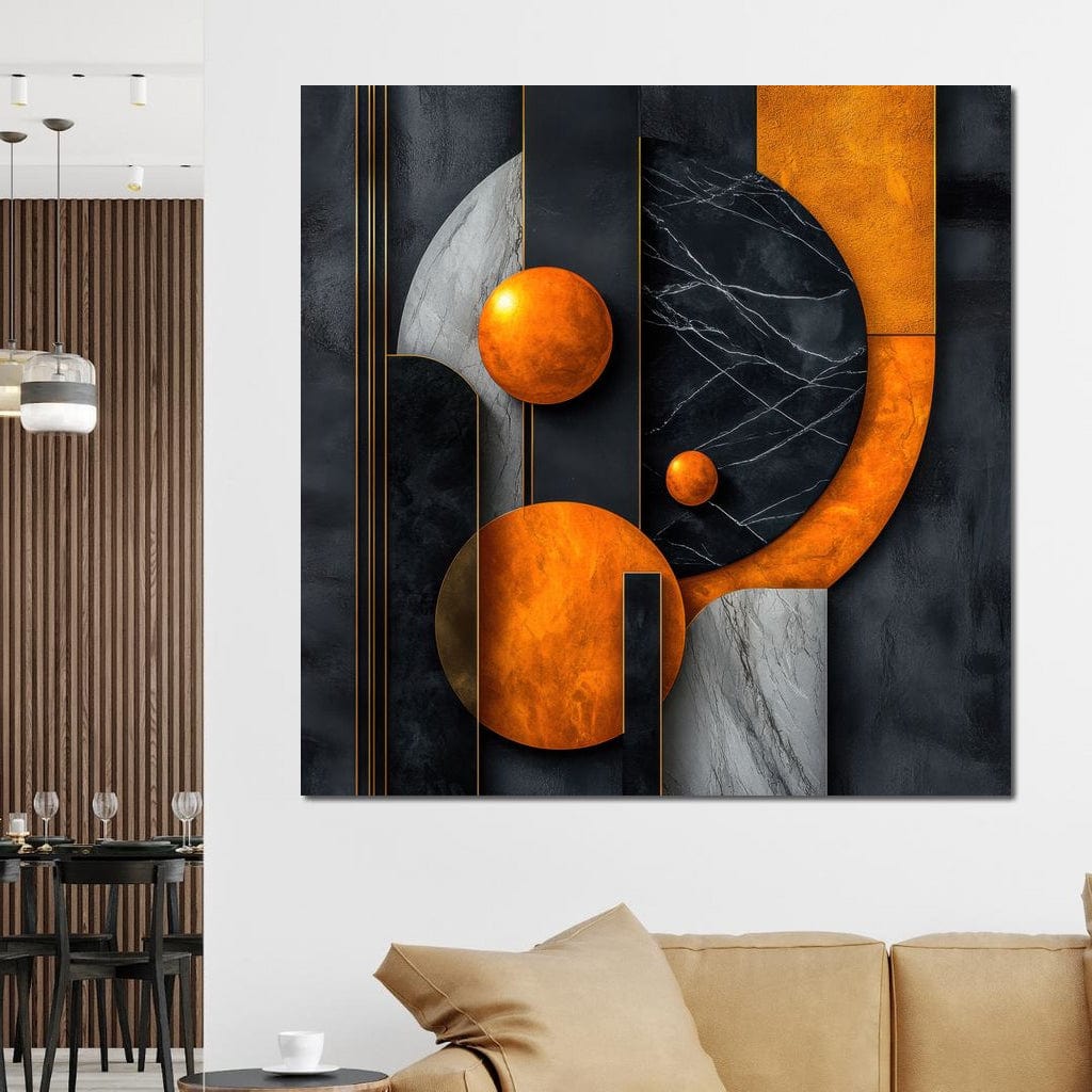 Sphere of Elegance Canvas Wall Art
