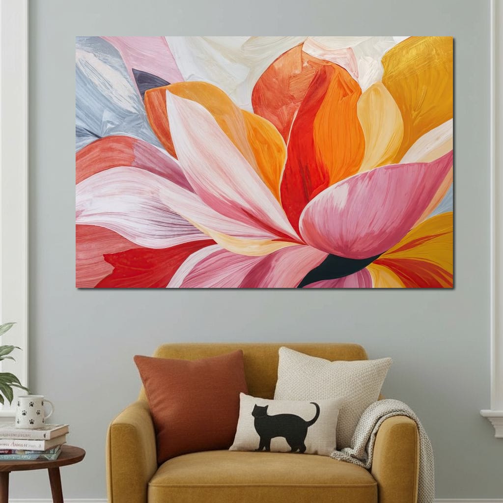 The Modern Magnolia Canvas Wall Art
