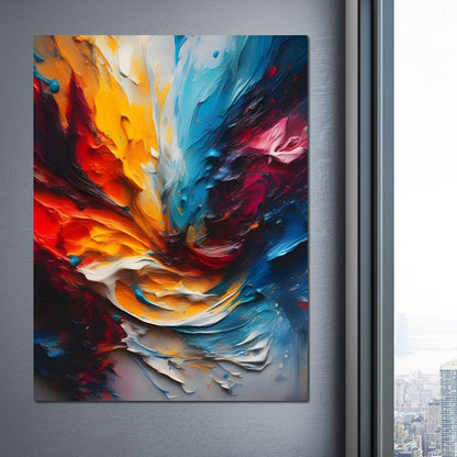 Color Burst Canvas Wall Art