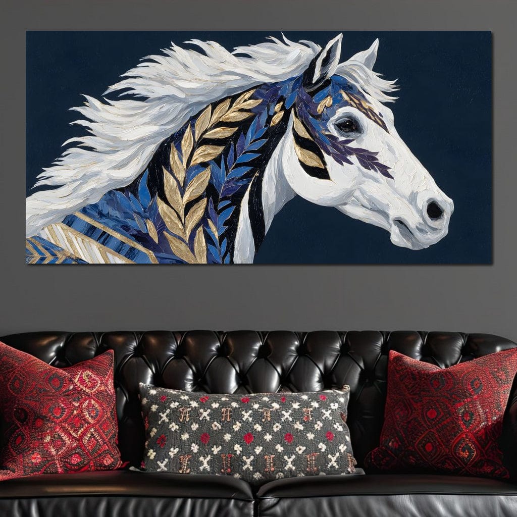 Equestrian Elegance Unbound Canvas Wall Art