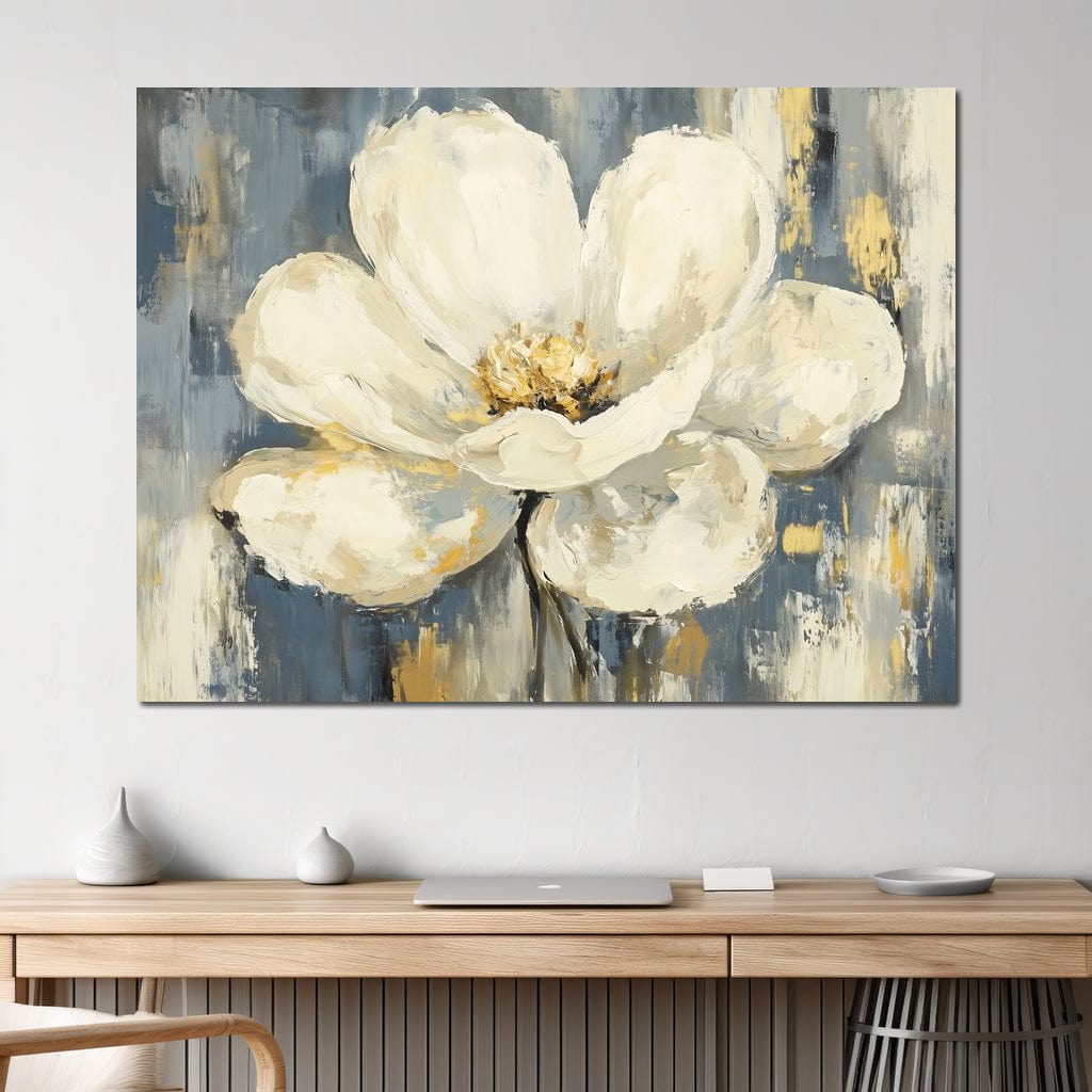 Petals of Tranquil Blossom Canvas Wall Art