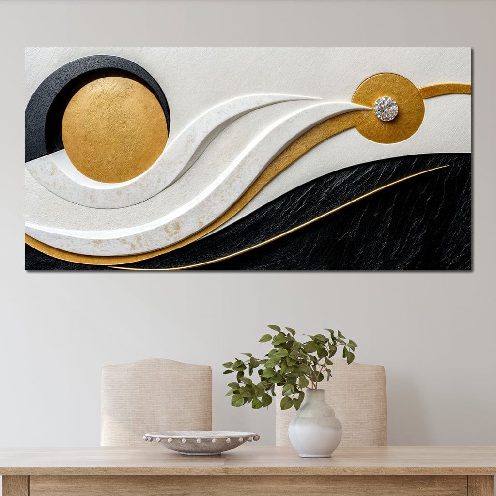 Opulent Simplicity Canvas Wall Art