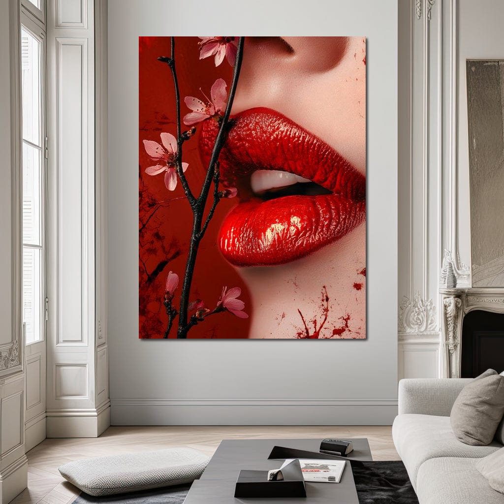 Passion Petals Enchantment Canvas Wall Art
