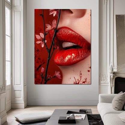 Passion Petals Enchantment Canvas Wall Art
