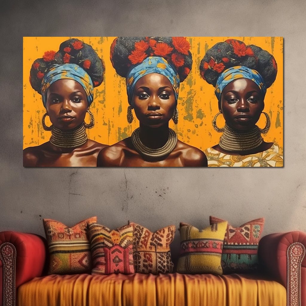 The Three Sisters Canvas Wall Art