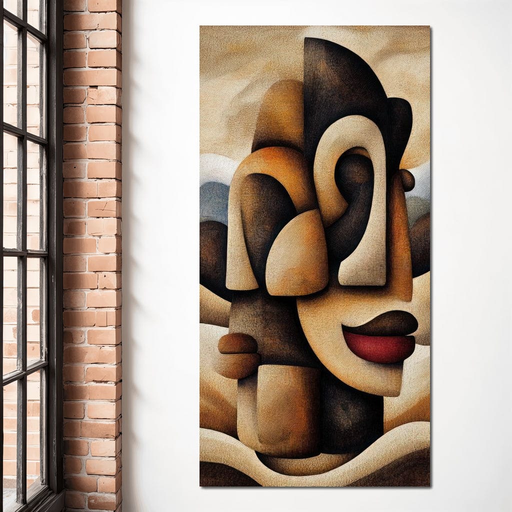 Faces of the Earth Canvas Wall Art