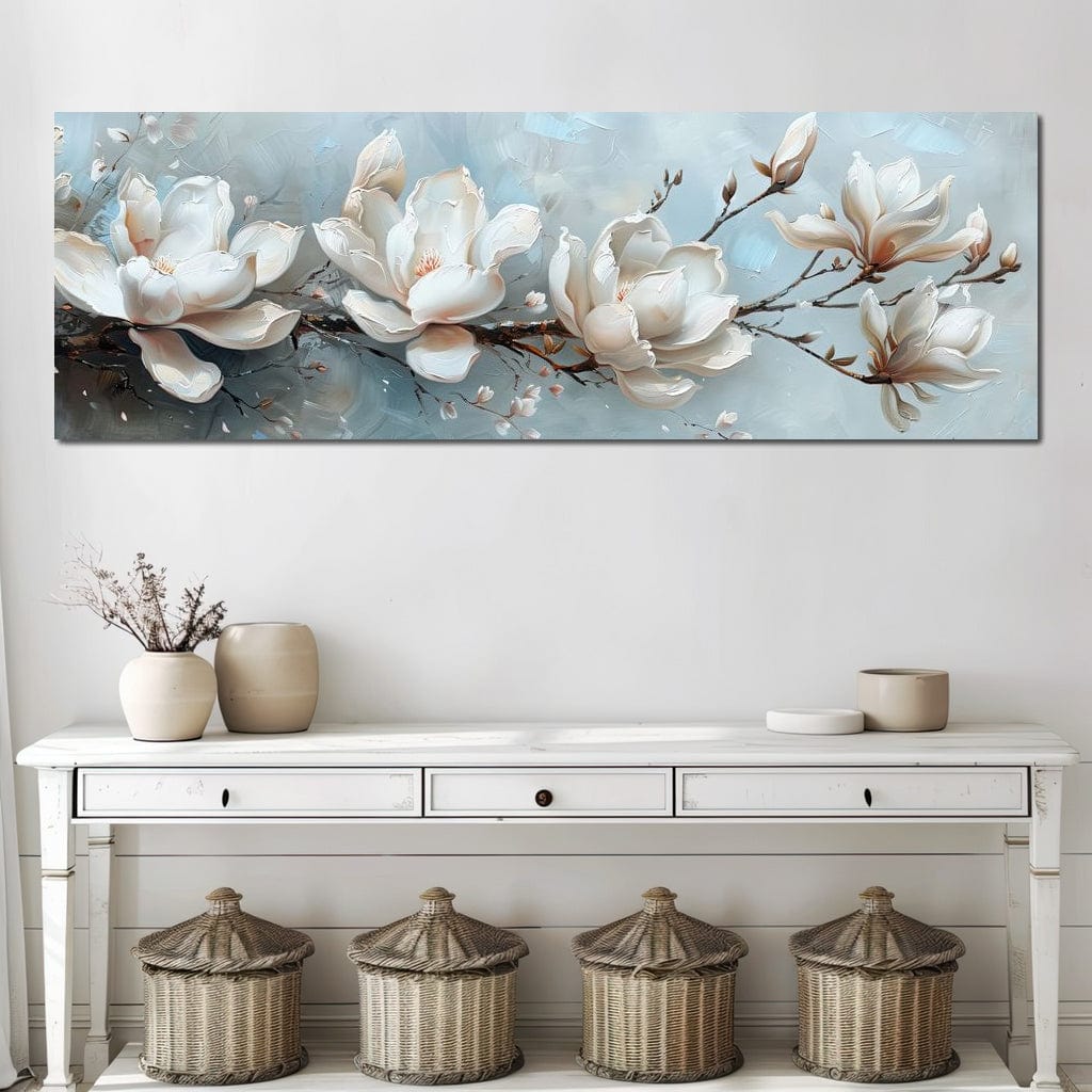 Blossoming Serenity Breeze Canvas Wall Art