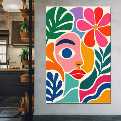 The One Eyed Garden Parade Canvas Wall Art