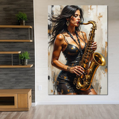 Euphonic Burst Canvas Wall Art