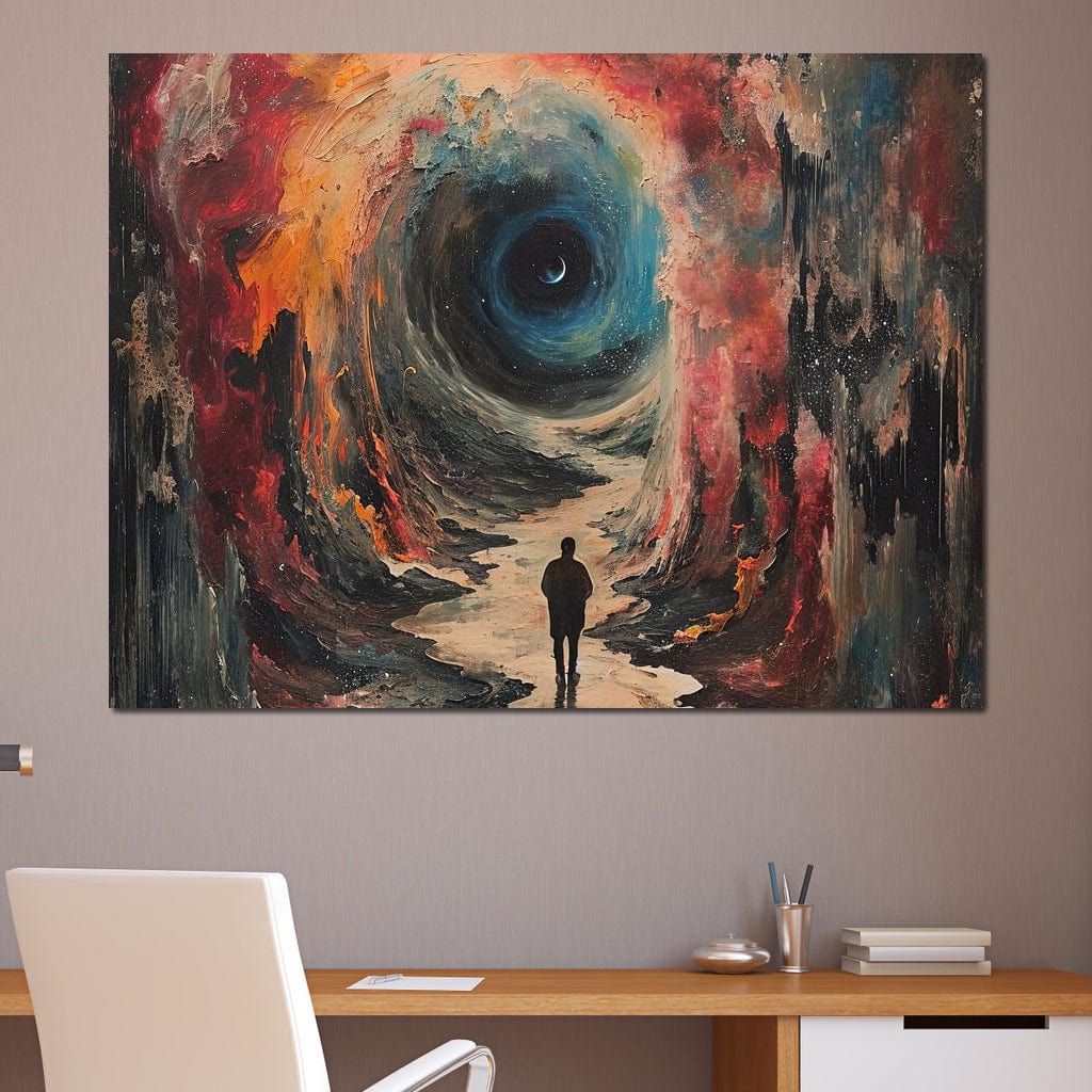 Voyage into the Abyss Canvas Wall Art
