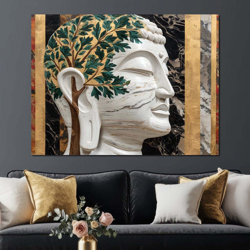 Enlightened Tranquil Oasis Canvas Wall Art