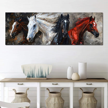 Gallop Through Wild Canvas Wall Art