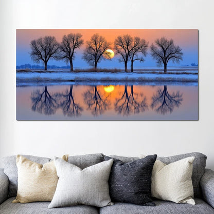 Equinox Reflections Canvas Wall Art