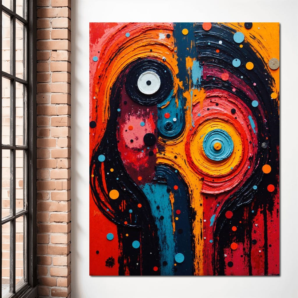 Colorful Modern Art 068 Canvas Wall Art