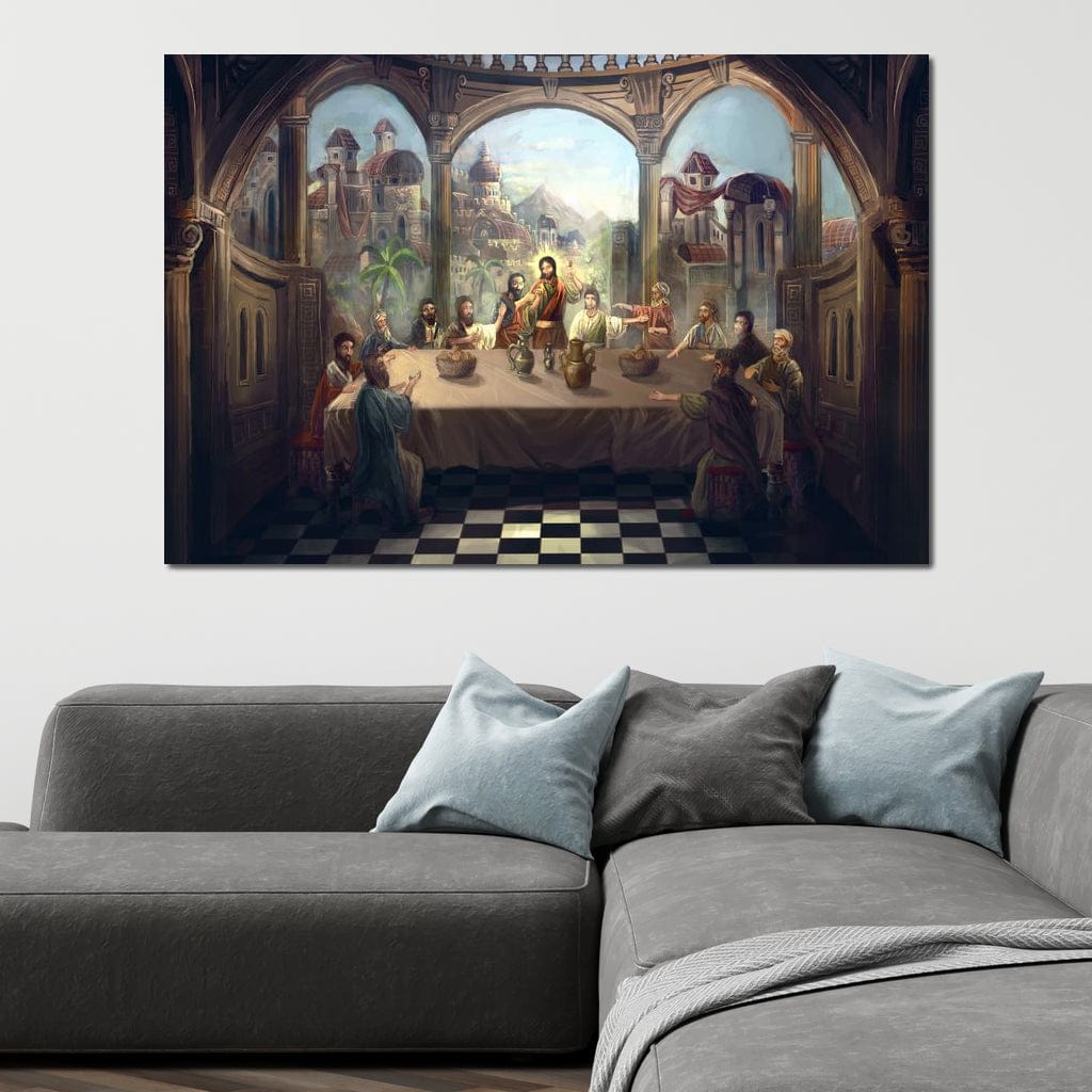 Last Supper Canvas Wall Art