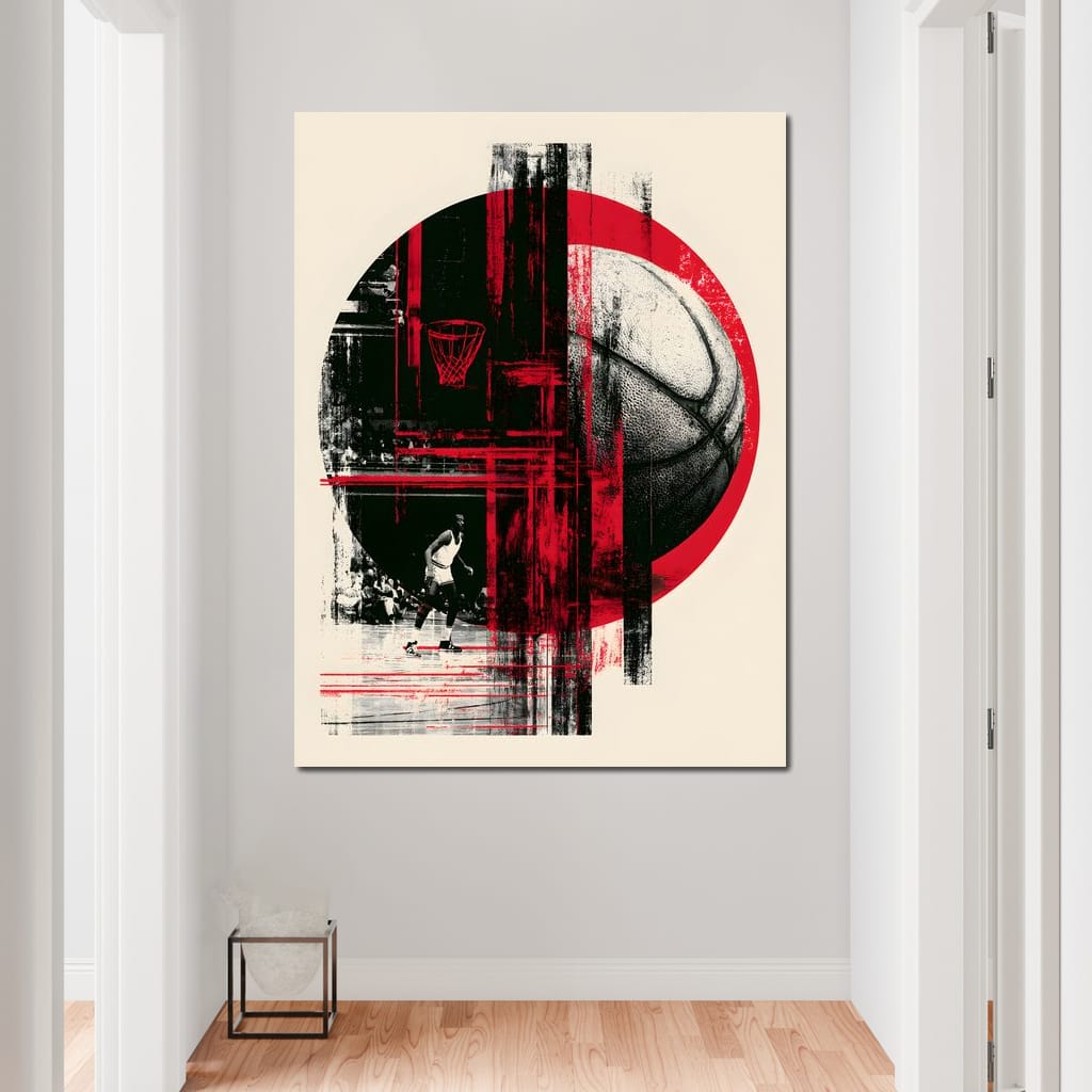 Gravity of the Final Buzzer Canvas Wall Art