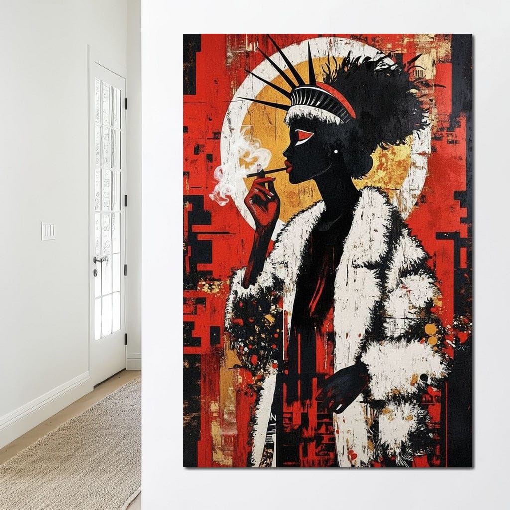 Liberty Lady Canvas Wall Art