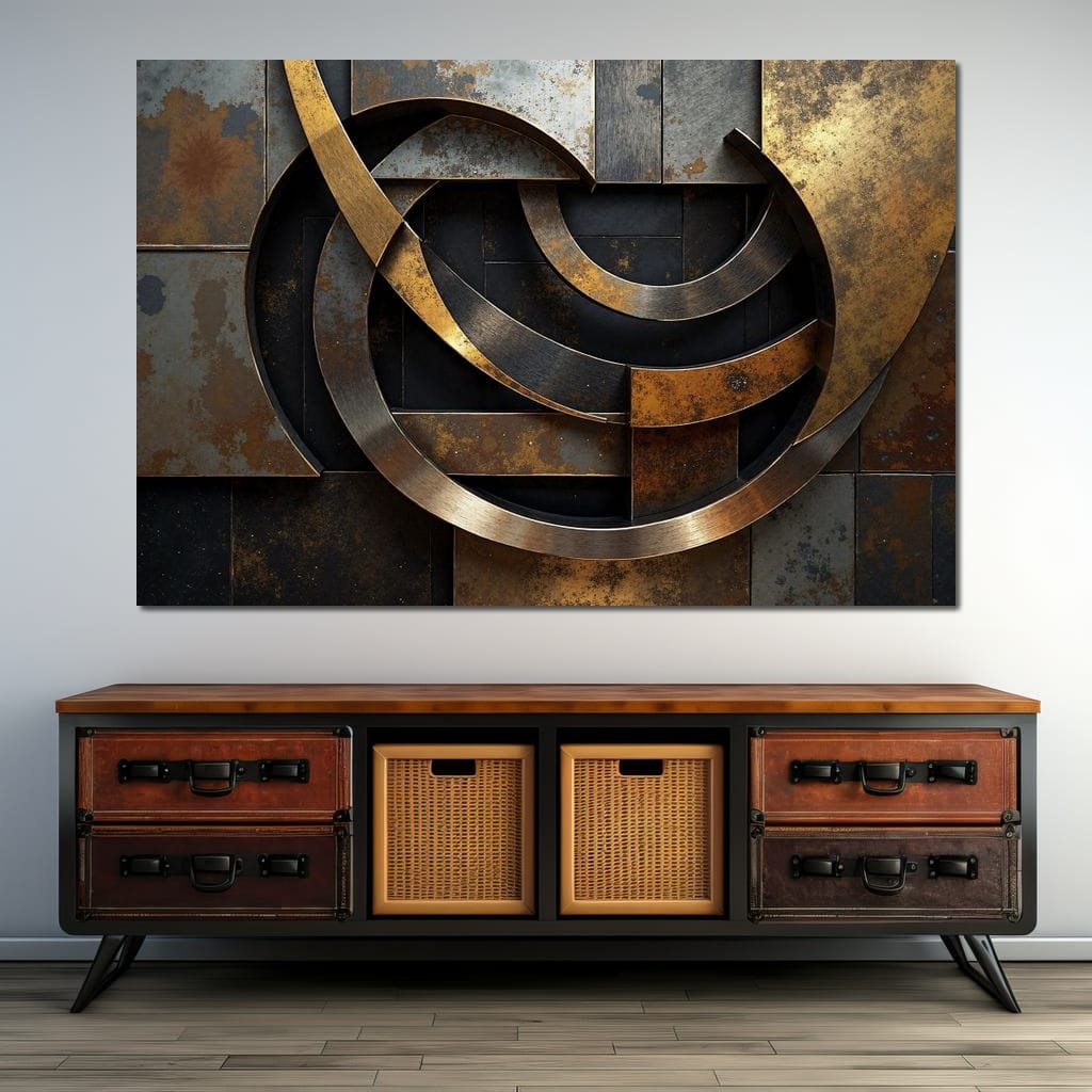 Aetheric Convergence Canvas Wall Art