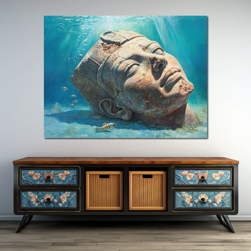 Oceanic Titan Tranquility Canvas Wall Art