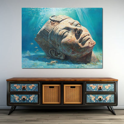 Oceanic Titan Tranquility Canvas Wall Art