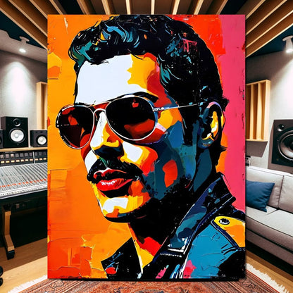 Freddie Mercury Canvas Wall Art