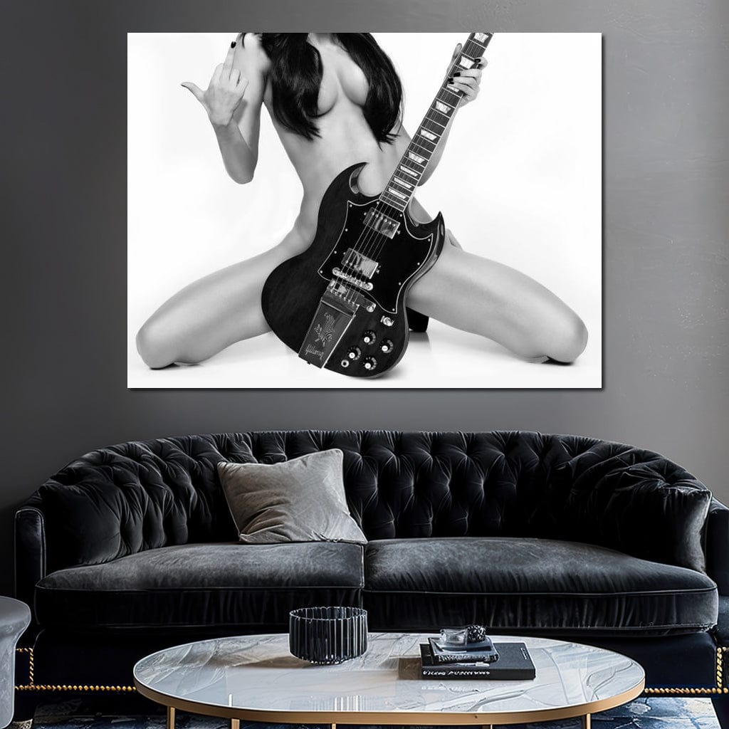 Go Rock Yourself Canvas Wall Art